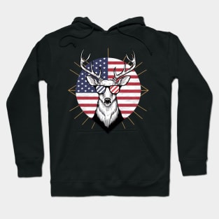 American Deer Hoodie